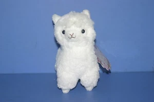 Arpakasso MACARON White Alpacasso Plush Doll with Ball-Chain 4.72" 12cm - Picture 1 of 5