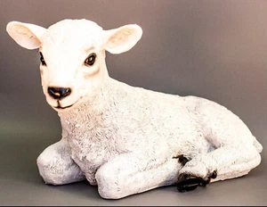 Urna conmemorativa inusual cenizas humanas cremación estatua oveja granjero funeral recuerdo - Imagen 1 de 12