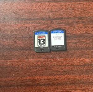 Unit 13 And Assassin’s Creed Lot 2 Sony PlayStation Vita, 2012) Game Cart Only - Picture 1 of 2