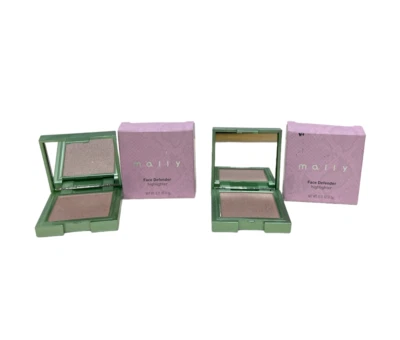Mally Face Defender Highlighter (0,21 oz | Gorgois Glow Lighter) Nuevo Lote de 2 Foto 1 de 3