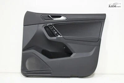 2018-2020 VOLKSWAGEN TIGUAN FRONT RIGHT PASSENGER DOOR PANEL TRIM BLACK OEM - Image 1 of 4