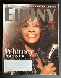 Whitney Houston Ebony Magazine Apr 2012 Whitney FOREVER - Orig Owner, NEW Unread - Picture 1 of 4
