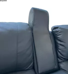Nackenkissen Kopfstütze Nachrüstkopfstütze für Sofa Couch Sessel blau - Bild 1 von 5