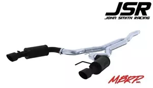 15-23 Mustang EcoBoost MBRP Street Version Cat-Back Exhaust- Black Tips - Bild 1 von 1