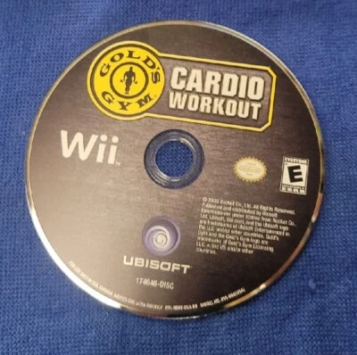 Gold's Gym Cardio Workout (Nintendo Wii, 2009) Disc Only, Tested, Working - Image 1 of 2
