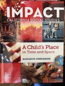 NEW* IMPACT CA Social Studies GRADE 1 Research Companion Textbook McGraw-Hill - Bild 1 von 5