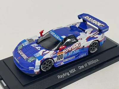 1/43 Ebbro Raybring 本田 NSX JGTC 2002 汽车 #100 #332 CS996 — 第 1/4 张图片