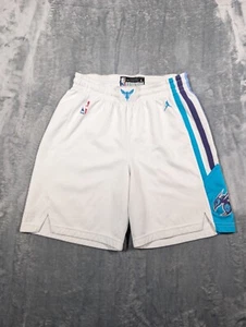 Pantalones Cortos Charlotte Hornets Edición Juego Talla 34 Medianos Blanco Verde azulado Nike Jordan (Dañados - Imagen 1 de 12