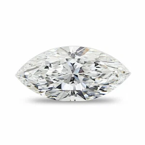 0.25 Ct. Natural Certified Marquise Cut H Color - SI1 Clarity Loose Diamond - Picture 1 of 6