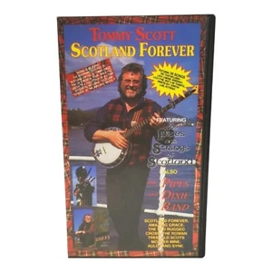 Tommy Scott Scotland Forever VHS Tape Pipes and Dixie Band Music - Picture 1 of 5