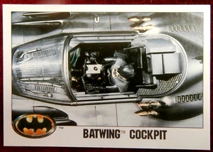 BATMAN - Card #105 - Cockpit Of The Batwing - Topps (UK) - 1989 - Picture 1 of 2