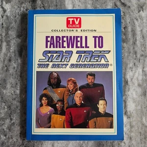 TV Guide Farewell to Star Trek The Next Generation Collector's Ed. 1994 - Foto 1 di 21