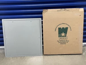 24” X 24” Steel Hinged Drywall Access Door-Williams-Never Used - Picture 1 of 9