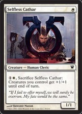 4x Selfless Cathar MTG Innistrad NM Magic Regular