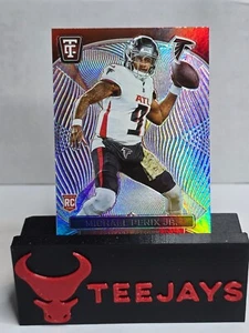 2024 Panini Totally Certified Michael Penix Jr. Mirror RC #161 Falcons - Picture 1 of 2