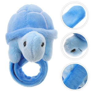 Plush Slap Bracelet Animal Slap Bracelet Stuffed Animal Plush Toy Slap Bracelet - Picture 1 of 19