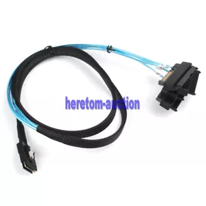 Internal Mini SAS 36Pin SFF-8087 to 4 x 29Pin SFF-8482 with SATA Power Cable - Picture 1 of 10