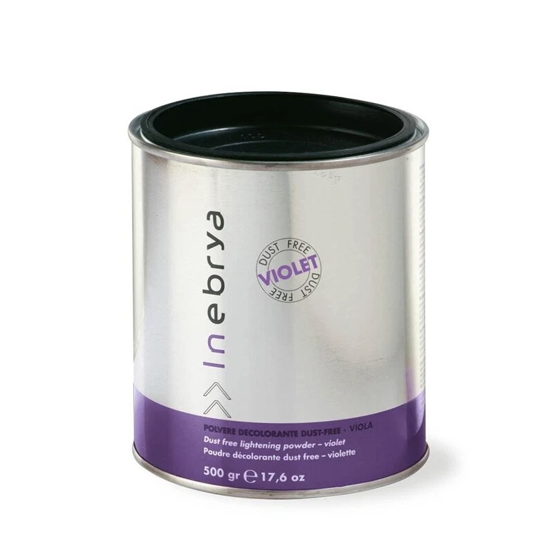 Decolorante Para Cabello INEBRYA Polvo Decolorante Dust Free Violeta 500ml - Imagen 1 de 1