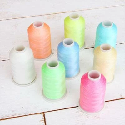 Glow in the Dark Machine Embroidery Thread - 8 Colors Available - Image 1 of 4