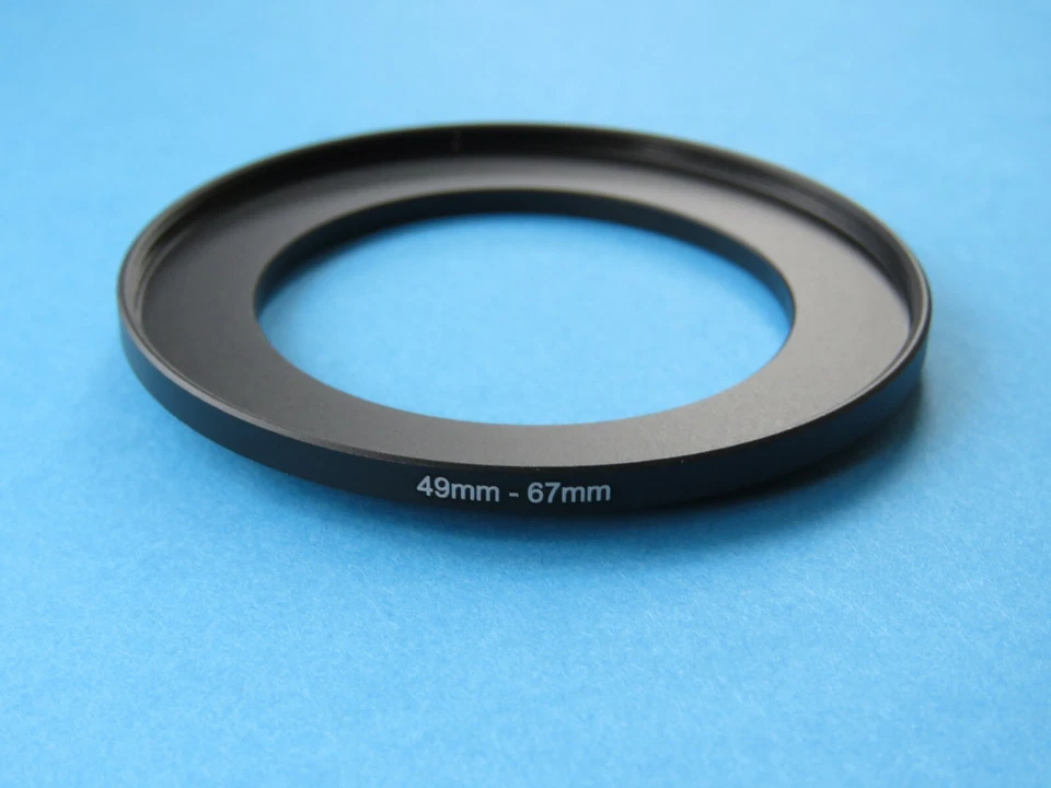 49mm to 67mm Step Up Step-Up Ring Camera Lens Filter Adapter Ring 49mm-67mm - Image 1 of 2