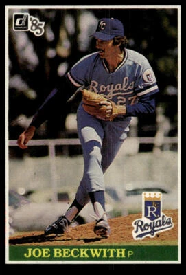 1985 Donruss #541 Joe Beckwith - Image 1 of 2