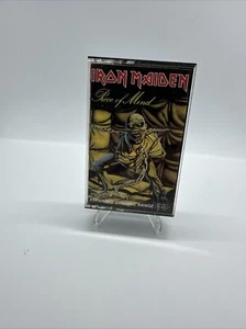 Iron Maiden - Piece of Mind - Cassette Tape - Used - Expanded Dynamic Range 1983 - Picture 1 of 15