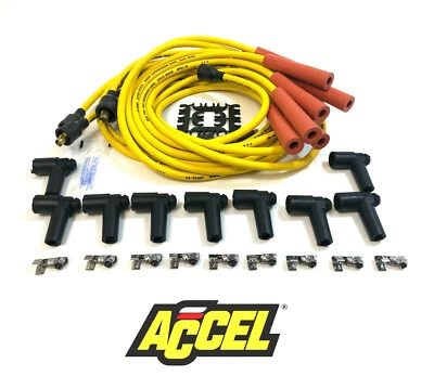 8mm Spark Plug Wires Ignition Universal for Ford Chevy SBC BBC HEI Super Stock - Image 1 of 4