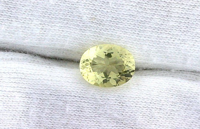Piedra preciosa heliodoro berilo amarillo ovalada natural AAA 1,60 quilates 9x7 EBS1199 Foto 1 de 1