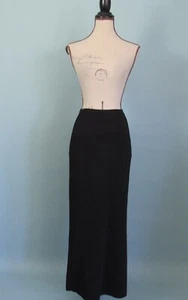 Size: S UNBRANDED Long Sweater Skirt Pencil Style Back Split Elastic Waistband  - Picture 1 of 12