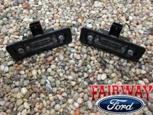 06 thru 12 Fusion OEM Genuine Ford Parts (2) Rear License Plate Lamp Light PAIR - Picture 1 of 1