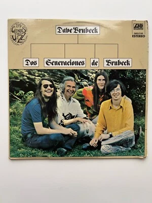 Dave Brubeck Dos Generaciones De Brubeck LP Atlantic GWEA 5140 VG Import Mexico - Image 1 of 4