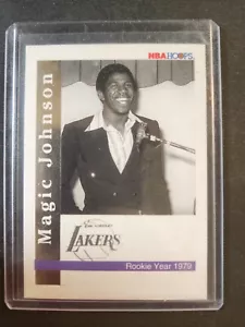 NBA Hoops Magic Johnson 1992 conmemorativo novato/retiro sin usar - Imagen 1 de 2