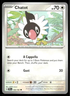 SV05: Temporal Forces #132/162 Chatot - Image 1 of 2