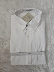 SIZE M COOPER & STUART (NEW) Men's Short Sleeve Dress Shirt Lot 111 - Bild 1 von 2