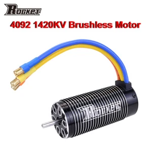 Rocket 4092 1420KV 4Pole 5mm Sensorless Brushless Motor Heat Sink for 1/8 RC Car - Picture 1 of 12