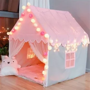 Tenda da Gioco per bambini Casetta Castello Principesse con luci led Gioco - Bild 1 von 10