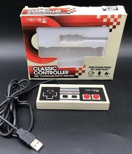 RETROLINK CLASSIC CONTROLLER FOR PC / MAC GAMES USB ENABLED IN BOX WORKING - Picture 1 of 3