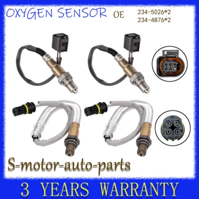 4x Oxygen O2 Sensor Up+Downstream For BMW 550i 650i 750i 4.4L 234-5026 234-4876 Foto 1 de 4