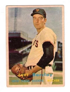 1957 Topps Curt Barclay New York Giants #361 - Picture 1 of 1