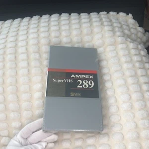 Ampex Super VHS Master Broadcast Videocassette Blank VHS Sealed ST-060 - Picture 1 of 3