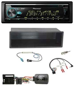 Pioneer DAB Lenkrad CD USB Bluetooth Autoradio für VW Polo Passat Ablagefach - Bild 1 von 9