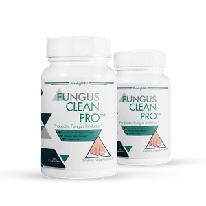 Fungus Clean Pro Probiotic Nail Fungus Inhibitor Supplement - 2 Bottles - Picture 1 of 6