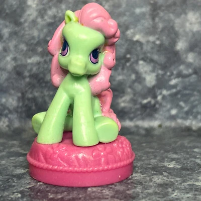 My Little Pony Minty G3 2007 McDonald's Happy Meal Toy 2” Hasbro Green Pink - Image 1 of 4