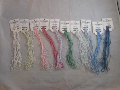 Cascade House Lame Silk Lot of 10 Assorted Colors 5.6 yards  NEW           C152 - Image 1 of 3