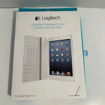 Logitech Ultrathin Bluetooth Keyboard mini for Apple iPad mini. USED - Image 1 of 4