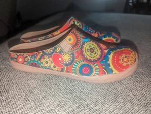 Zapatos coloridos Uin Blossom Malaga para mujer sin cordones boho hippie 10 - Imagen 1 de 7