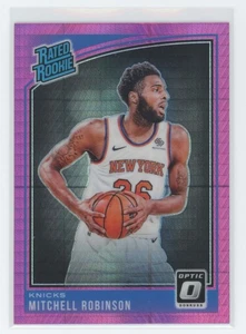 2018-19 Donruss Optic #163 Mitchell Robinson Hyper Pink - Foto 1 di 2