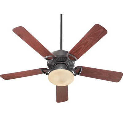 Quorum 143525-944 Estate Patio 52" 2-Light Patio Fan in Toasted Sienna - Image 1 of 2