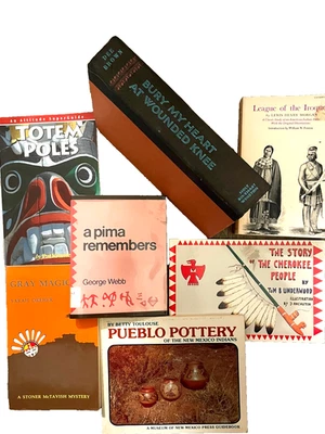 7 LIBROS NATIVOS AMERICANOS - CLÁSICOS DIGNOS/ANTIGUOS/NUEVOS - ¡BUEN VALOR! VER TODOS LOS TÍTULOS - LOTE 4 Foto 1 de 4