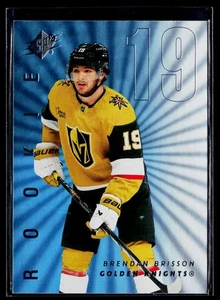 2024-25 Upper Deck SPx Rookie Brendan Brisson RC #123 - VEGAS GOLDEN KNIGHTS - Picture 1 of 3